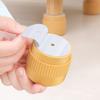 Phitruer 8 Pack Adjustable Round Furniture Risers 2 inch, Self-Adhesive Bed Riser Heavy Duty Furniture Leg Extenders for Bed Sofa Couch Chair Table (Yellow) view 3