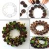 2PCS Round Wreath Frame, Flower Arrangement Iron Ring Metal Flower Wreath Frames Circle Wire Wreath DIY Floral Crafts for Party Door Home Decor Supplies (30cm) view 3