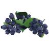 3 Bunches of Artificial Blueberry Fake Fruit Display Home Decor view 1