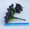 3 Bunches of Artificial Blueberry Fake Fruit Display Home Decor view 2