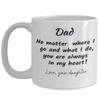15Oz White Ceramic Dad Mug, Funny Gifts for Dad from Daughter view 1