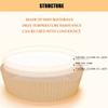 Air Fryer Disposable Paper Liner Non-stick Disposable Air Fryer Liners Food Grade Parchment Paper Round Baking Paper for Air Fryer Oil-proof Water-proof for Baking Roasting Microwave (100pcs-7.9in) view 3