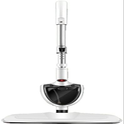 SMSOM Steam Mop, Removable Handheld Steamer, Cleaner for Tile and Hardwood Floors, Multi-Function Hand-Held Mop for Hardwood Floor, Tile, Laminate, Carpet, Marble (White)