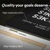 1 Million Dollars Canva, Motivational Canvas, Bedroom and Office Decor, Make Goals Poster, Stock Market Decor, Rules of Money Wall Art, Money Poster, Success Wall Art (40 X 30 in) view 3