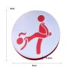 4Pcs Golf Ball Markers Innovative Printed Pattern Wood Perfect Match Golf Position Marks Ornamnet for Outdoor Valentine's Day/Mother's Day/Wedding/Anniversary/Party/Christmas/Birthday Gifts view 3