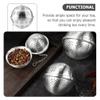 SOLUSTRE Stainless Steel Spice Filter Infuser for Tea Leaves Seasonings Strainer for Loose Tea Cooking Spices Easy to Clean Design view 2