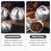 SOLUSTRE Stainless Steel Spice Filter Infuser for Tea Leaves Seasonings Strainer for Loose Tea Cooking Spices Easy to Clean Design view 3