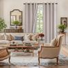 YoungsTex Beige Linen Blackout Curtains 84 Inch Length for Living Room, Thermal Insulated Winter Drapes with Grommet Room Darkening Thick Privacy for Bedroom Windows, 2 Panels, 52 X 84 Inch view 4