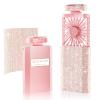 Bling Handheld Personal Fan, Rechargeable with 3 Speeds, Crystal Pull-out Portable Cooling Fan for Girls, Women - Pink Rhinestones view 1