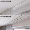 ACMEART Ceiling Curtain Track,Hidden Ceiling Track for Curtains,Room Divider Curtain Rod,Ceiling Track Set with Silent Rollers for Living Room/Bedroom/Shower Room(Customized size,White) view 3