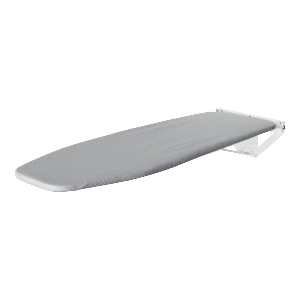 39.3"x12" Wall-Mounted Ironing Board Steam Iron Rest Foldable Ironing Station for Small Space