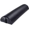 Noverlife Medium Leg Bolster for Massage Table, 21 x 6 x 3 in PU Leather Massage Bolsters with Strap Handle Half Moon Bolster Pillow, Semi-Round Ankles Leg Pain Relief Knee Bolster Cushion for Back view 1