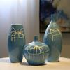 CBXC Vases Vase Handmade Ceramics Vases Creative Countertops Hydroponic Plants Flower Bottle Home Office Indoor and Outdoor Decoration Beautifully Decorated (Size : 18x20cm) view 3