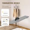 Wall-Mounted Ironing Board 39.3" x 12" Foldable Ironing Station Space Saving 180 Swive Fold Away Ironing Board for Home House Held Laundry view 3