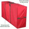 Yellow Christmas Tree Storage Bag Fits up to 7.5 ft Artificial Tree - Super Durable Oxford Canvas Xmas Decorations Container view 3