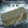 Alomejor Tool Case Camping Dryed Box Sealed Case ABS Storage Toolbox for Outdoor(Double Box, Army Green) view 2