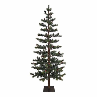 5-Foot Pine Tree with Pinecones and Berries