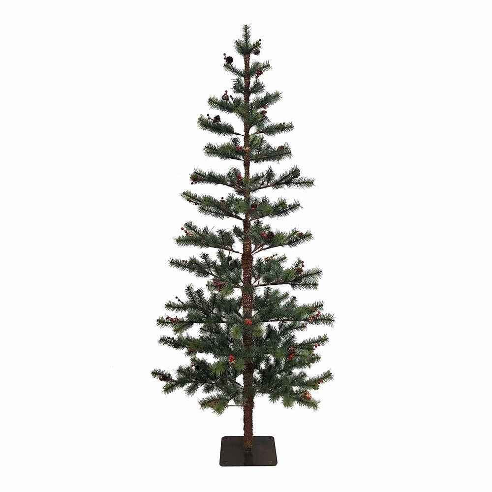 5-Foot Pine Tree with Pinecones and Berries