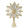 13.5-Inch Acrylic Gold Star Tree Topper view 1