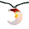 Kurt S. Adler UL 10-Light Santa Moon Face Light Set view 2