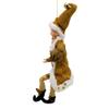 16-Inch Kringle Klaus Fortune Gold Elf Ornament view 4
