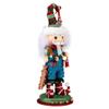 15-Inch Hollywood Elf with Teddy Bear Nutcracker view 2