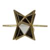 Kurt S. Adler 13.5-Inch Mirror Narrow Gold Star Tree Topper view 2
