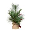 18-Inch Berries and Plaid Ribbon Green Tree view 2