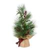 24-Inch Berries and Plaid Ribbon Green Tree view 4