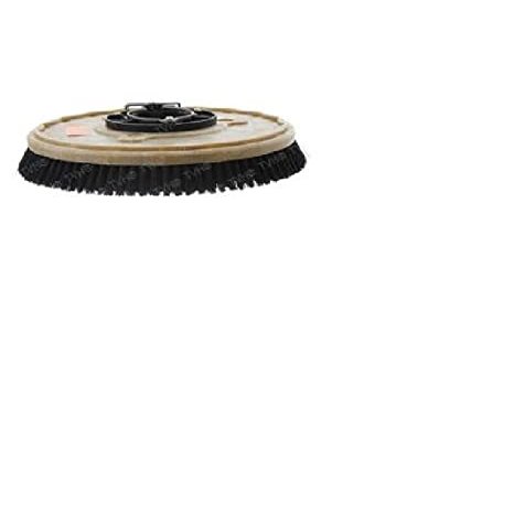 Powerboss Truck Cleaning Brush, Black, Plastic Bristles, Plastic Handle, Wand & Attachment, 1 Count