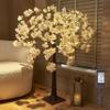 LITBLOOM Lighted Tree with Cherry Blossom 180 Fairy Lights 4FT, Pink Flower Faux Tree Lights for Indoor Outdoor Home, Wedding, Spring Easter Decoration view 1