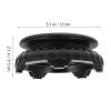 Homoyoyo Wooden Vase Stand Circular Rotatable Vase Wooden Base Antique Oriental Furniture Round Base for Bonsai Stone Succulent Plant Home Decor view 4