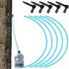 Hortsun 5 Set Maple Syrup Tree Tapping Kit Maple Syrup Sugaring Starter Taps Include 5 Pieces Maple Tree Tap Extractors and 5 Pieces Syrup Collection Extractor Tubes for Birch Maple Syrup Supplies view 1