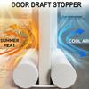 MAXTID White Door Draft Stopper Adjustable 32, 36, 38 Inches, Double Sided view 2