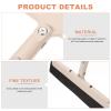Zerodeko Portable Household Floor Wiper for Cleaning Khaki Ergonomic Design for Bathroom Kitchen and Balcony Use and Space-Saving Cleaning Tool view 2