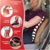 AJUVIA QiPillow - Pain Relieving Lumbar Support Throw Pillows for Couch, 18x18in Inflatable Ergonomic Back Support Square Pillow for Car, Chair and Recliner (Camel) view 4