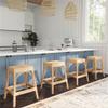Butler Specialty Company Robias Rectangular Rattan 24.5" Counter Stool - Natural view 2