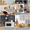 AECHY Silicone Mats for Kitchen Counter 47"x23.6"x0.08, Largest Heat Resistant Mat Shipped Rolled Up Kitchen Island Silicone Countertop Protector Mat Nonslip Extra Large Counter Mat, Dark Gray view 3