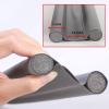 Under Door Draft Stopper | Windproof Gap Blocker | Twin Under Door Sweeps for Interior Doors | Bottom Seal Weather Stripping | Sound Blocker | Adjustable Foam | Removable and Washable view 2