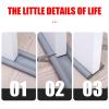 Under Door Draft Stopper | Windproof Gap Blocker | Twin Under Door Sweeps for Interior Doors | Bottom Seal Weather Stripping | Sound Blocker | Adjustable Foam | Removable and Washable view 4