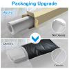 AECHY Silicone Mats for Kitchen Counter 47"x23.6"x0.08, Largest Heat Resistant Mat Shipped Rolled Up Kitchen Island Silicone Countertop Protector Mat Nonslip Extra Large Counter Mat, Light Gray view 2