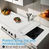 AECHY Silicone Mats for Kitchen Counter 47"x23.6"x0.08, Largest Heat Resistant Mat Shipped Rolled Up Kitchen Island Silicone Countertop Protector Mat Nonslip Extra Large Counter Mat, Light Gray view 4