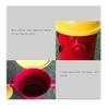 Trash Can Trash Can with Lid Cute Garbage Can 49L/12.9 Gallons Garbage Bin Suitable for School Mall Apartment Park Indoor/Outdoor use (Color : B) view 4