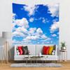 BELECO Blue Sky Tapestry Wall Hanging - White Clouds Wall Art Decor for Bedroom & Living Room view 2