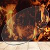 KDLKCT6 Glass Table Top 50 55 58 60 68 70 78 80 Cm Round Tempered Glass Table Top,Suitable for Home,Kitchen,Dining Room - High Temperature Resistance, Strong Hardness, Good Decoration - 9mm Thick view 1