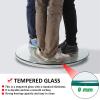 KDLKCT6 Glass Table Top Tempered Kitchen Dining Table Top Glass Round Replacement Protector Cover 16 18 20 22 24 30 Inch, Clear Plate Glass, Thick 1/3", Easy to Install, Impact Resistance view 2