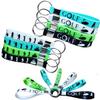 Oringaga 24PCS Golf Theme Keychains/Keyrings -Sport Party Supplies Decorations Birthday Baby Shower Party Favors Prize view 1