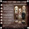 Rustic 5 Labrador Retriever Dogs Bath Mat & Shower Curtain Combo Non-Slip Bathroom Decor Plush Rug Mat Polyester Bathtub Curtain Screens with Hooks (BM 20''x 32'', SC 69"x72") view 2