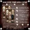Rustic 5 Labrador Retriever Dogs Bath Mat & Shower Curtain Combo Non-Slip Bathroom Decor Plush Rug Mat Polyester Bathtub Curtain Screens with Hooks (BM 20''x 32'', SC 69"x72") view 3