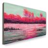 100% Hand-Painted Original Oil Painting Hand Painted Art Landscapes Valley Style Antique Oil Painting Landscape Landscape Oil Painting On Canvas 64X32Inch Unframed view 1